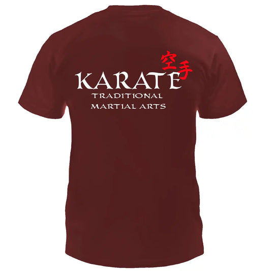 Dynamix Athletics T-Shirt Karate Classic Burgundy