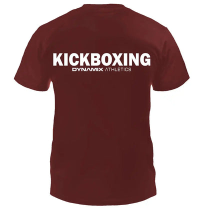 Dynamix Athletics T-Shirt Kickboxing Classic Burgundy