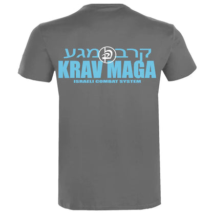Dynamix Athletics T-Shirt Krav Maga Combat Grau/Blau