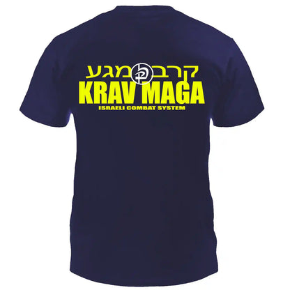 Dynamix Athletics T-Shirt Krav Maga Combat Navy Blau