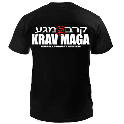 Dynamix Athletics T-Shirt Krav Maga Combat Schwarz