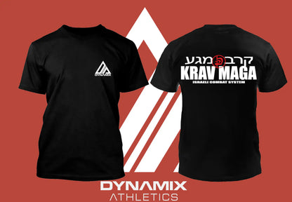 Dynamix Athletics T-Shirt Krav Maga Combat Schwarz