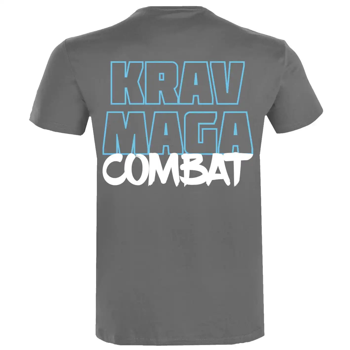 Dynamix Athletics T-Shirt Krav Maga Combat V2 Grau/Blau