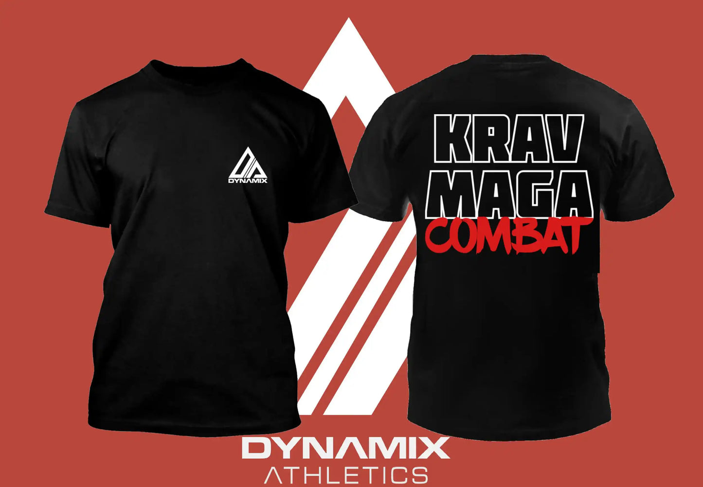 Dynamix Athletics T-Shirt Krav Maga Combat V2 Schwarz