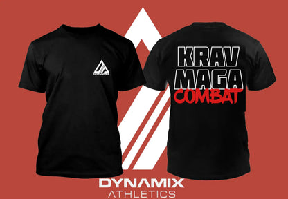 Dynamix Athletics T-Shirt Krav Maga Combat V2 Schwarz