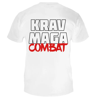 Dynamix Athletics T-Shirt Krav Maga Combat V2 Weiß