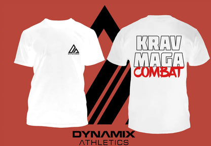 Dynamix Athletics T-Shirt Krav Maga Combat V2 Weiß