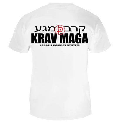 Dynamix Athletics T-Shirt Krav Maga Combat Weiß
