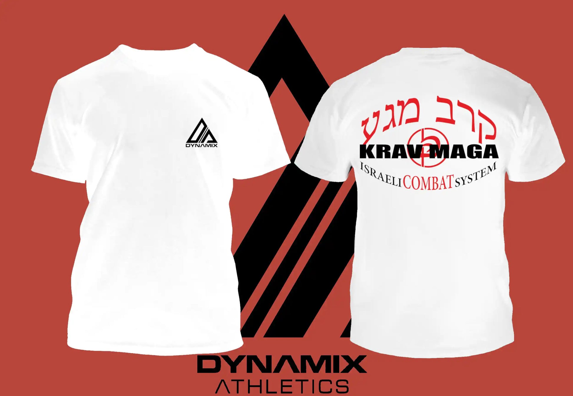 Dynamix Athletics T-Shirt Krav Maga System Weiß