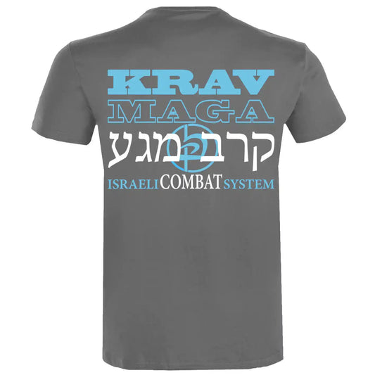 Dynamix Athletics T-Shirt Krav Maga Team Grau/Blau