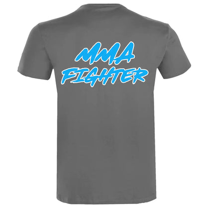 Dynamix Athletics T-Shirt MMA Fighter Grau/Blau