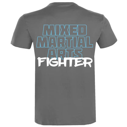 Dynamix Athletics T-Shirt MMA Life Grau/Blau