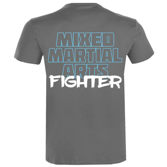 Dynamix Athletics T-Shirt MMA Life Grau/Blau