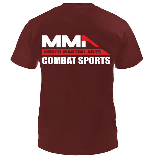 Dynamix Athletics T-Shirt MMA Sports Burgundy