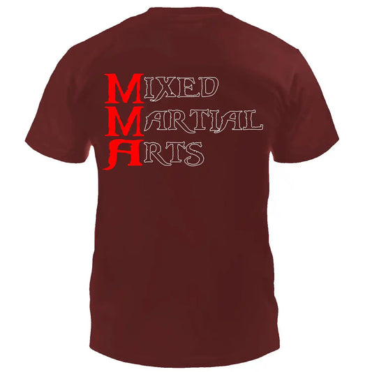 Dynamix Athletics T-Shirt MMA Team Burgundy