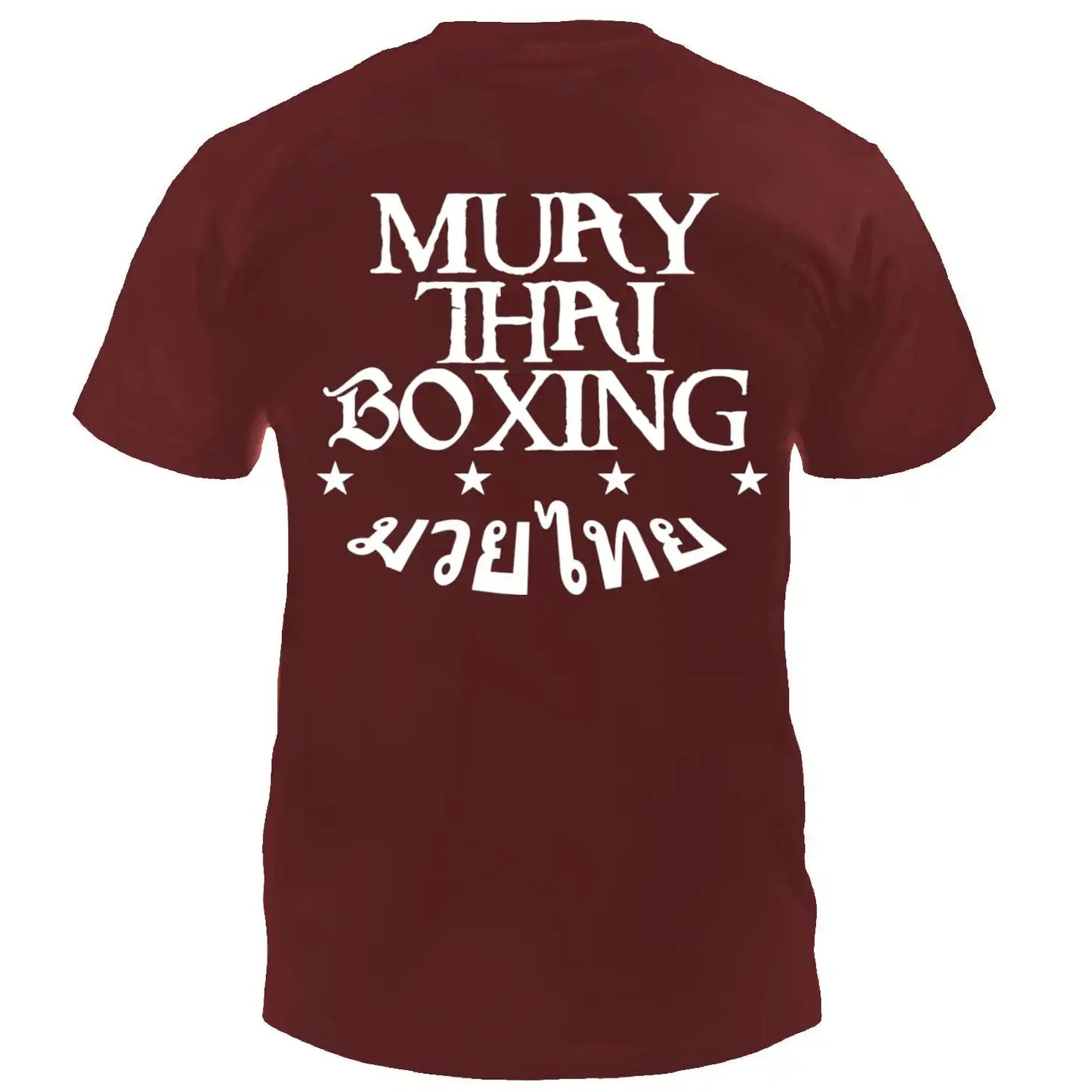 Dynamix Athletics T-Shirt Muay Thai Boxing Burgundy