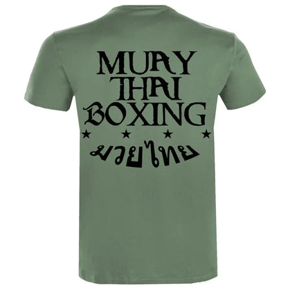 Dynamix Athletics T-Shirt Muay Thai Boxing Military