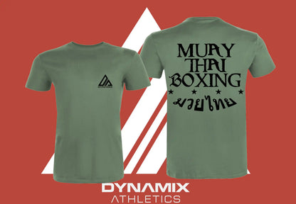 Dynamix Athletics T-Shirt Muay Thai Boxing Military