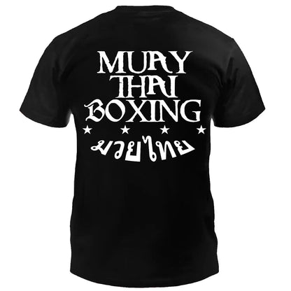 Dynamix Athletics T-Shirt Muay Thai Boxing Schwarz