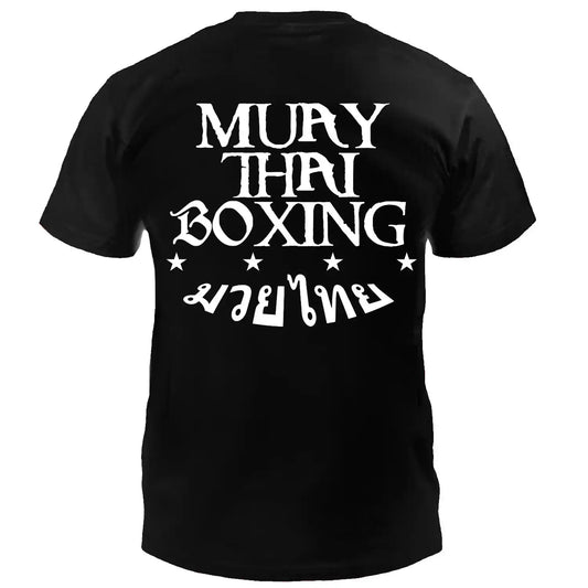 Dynamix Athletics T-Shirt Muay Thai Boxing Schwarz