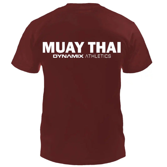 Dynamix Athletics T-Shirt Muay Thai Classic Burgundy