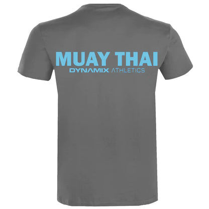 Dynamix Athletics T-Shirt Muay Thai Classic Grau/Blau