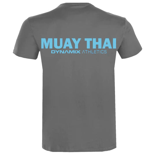 Dynamix Athletics T-Shirt Muay Thai Classic Grau/Blau