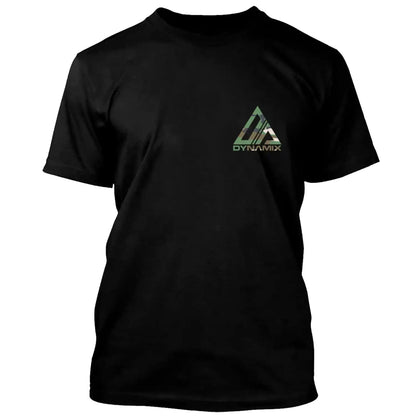 Dynamix Athletics T-Shirt Muay Thai Fight Schwarz/Camo Grün