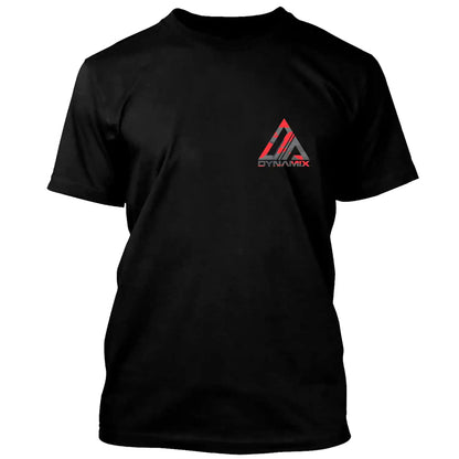 Dynamix Athletics T-Shirt Muay Thai Fight Schwarz/Camo Rot
