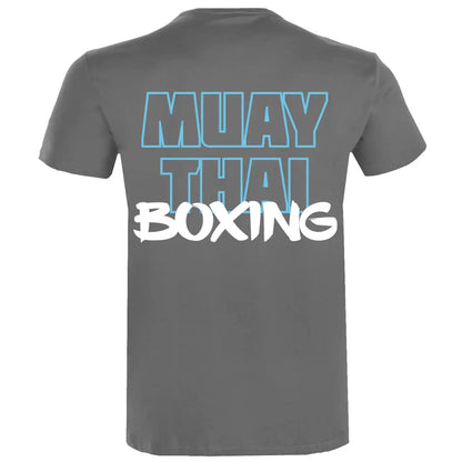 Dynamix Athletics T-Shirt Muay Thai Life Grau/Blau