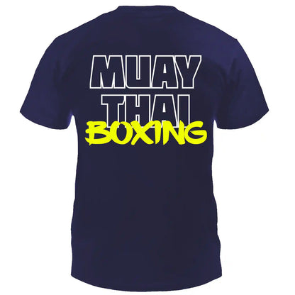 Dynamix Athletics T-Shirt Muay Thai Life Navy Blau