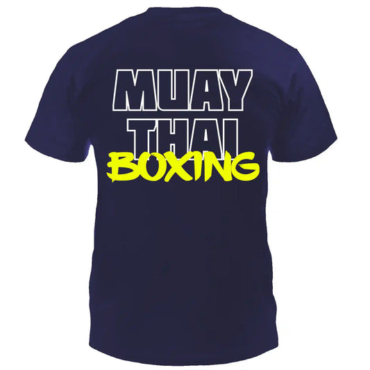 Dynamix Athletics T-Shirt Muay Thai Life Navy Blau