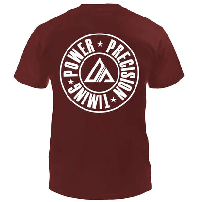 Dynamix Athletics T-Shirt PPT Burgundy