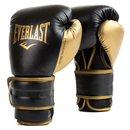 Everlast Boxhandschuhe Powerlock 2R Schwarz/Gold