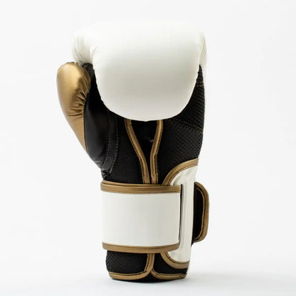 Everlast Boxhandschuhe Powerlock 2R Weiß/Gold