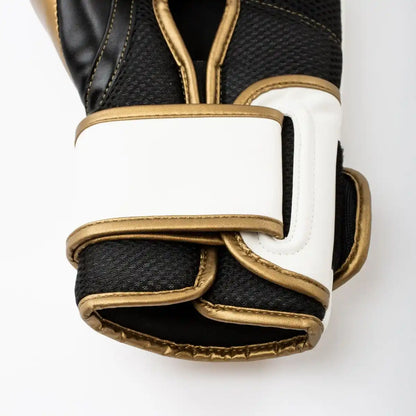 Everlast Boxhandschuhe Powerlock 2R Weiß/Gold