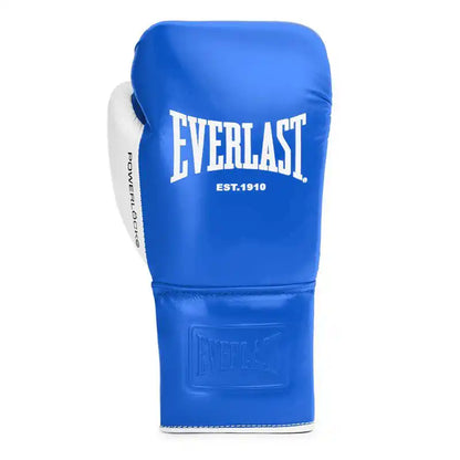 Everlast Boxhandschuhe Powerlock OG Pro Fight Blau/Weiß