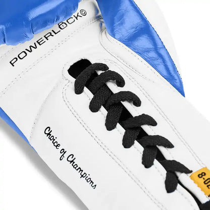 Everlast Boxhandschuhe Powerlock OG Pro Fight Blau/Weiß