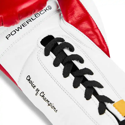 Everlast Boxhandschuhe Powerlock OG Pro Fight Rot/Weiß
