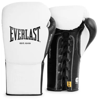 Everlast Boxhandschuhe Powerlock Pro OG Laced Weiß
