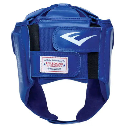 Everlast Wettkampf Kopfschutz Amateur Blau