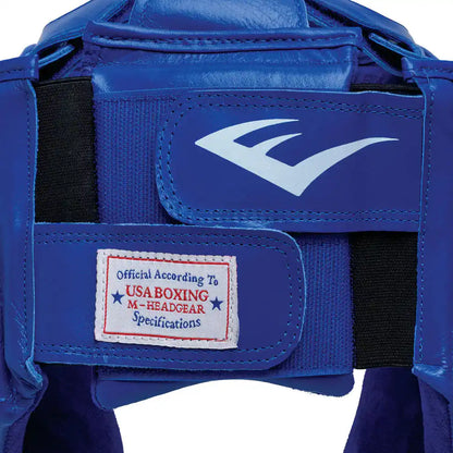 Everlast Wettkampf Kopfschutz Amateur Blau