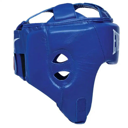 Everlast Wettkampf Kopfschutz Amateur Blau