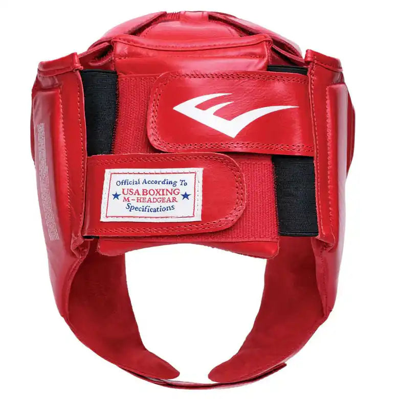 Everlast Wettkampf Kopfschutz Amateur Rot