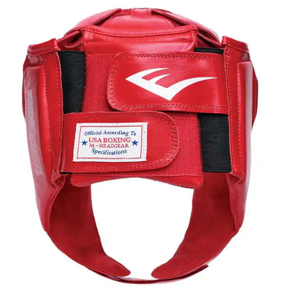 Everlast Wettkampf Kopfschutz Amateur Rot