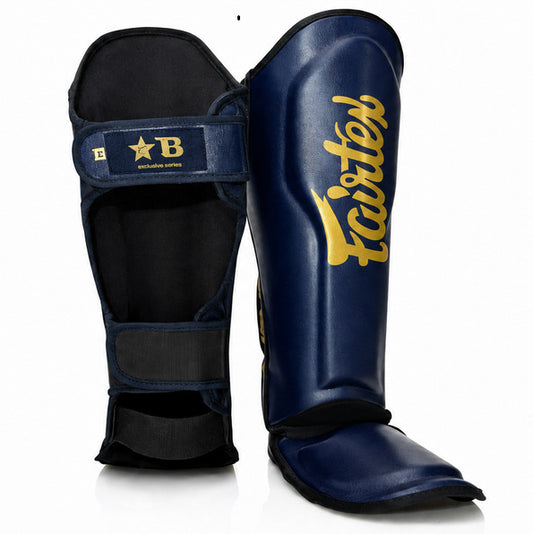 Fairtex X Booster Schienbeinschoner SG Navy/Gold