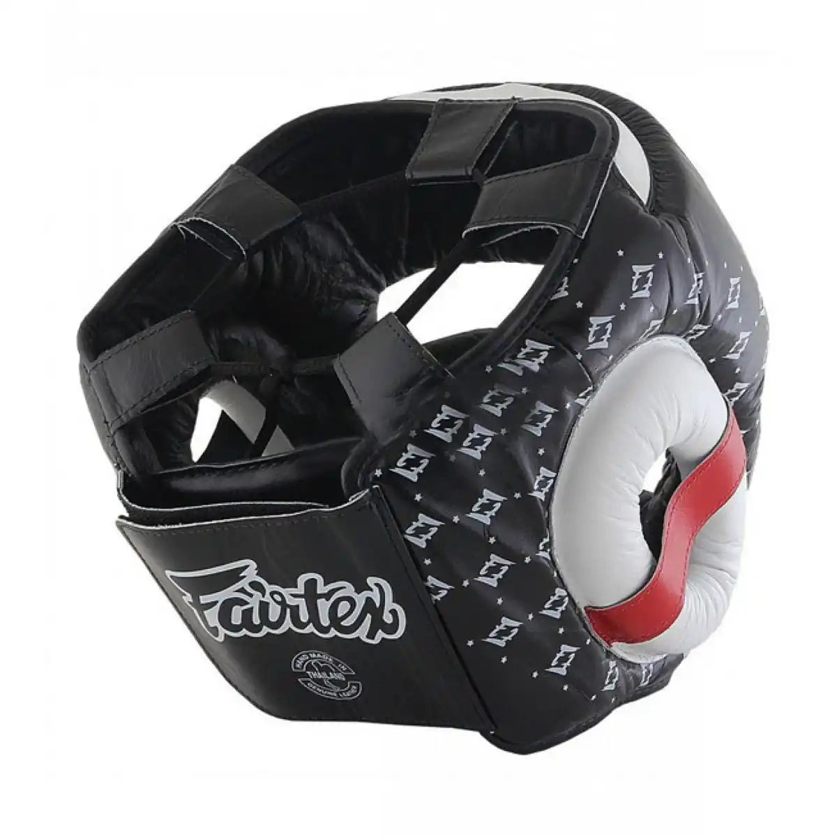 Fairtex Kopfschutz Super Sparring HGL-10 Schwarz