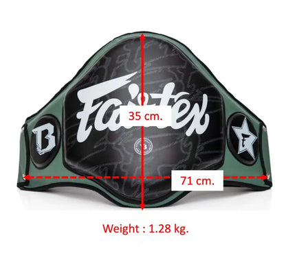 Fairtex X Booster Belly Pad Bauchpratze Schwarz