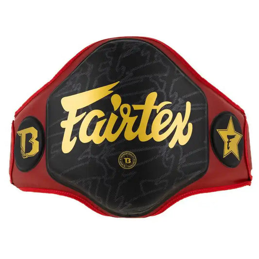 Fairtex X Booster Belly Pad Bauchpratze Weinrot