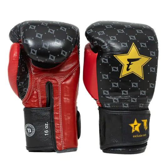 Fairtex X Booster Boxhandschuhe BG Star Schwarz/Rot
